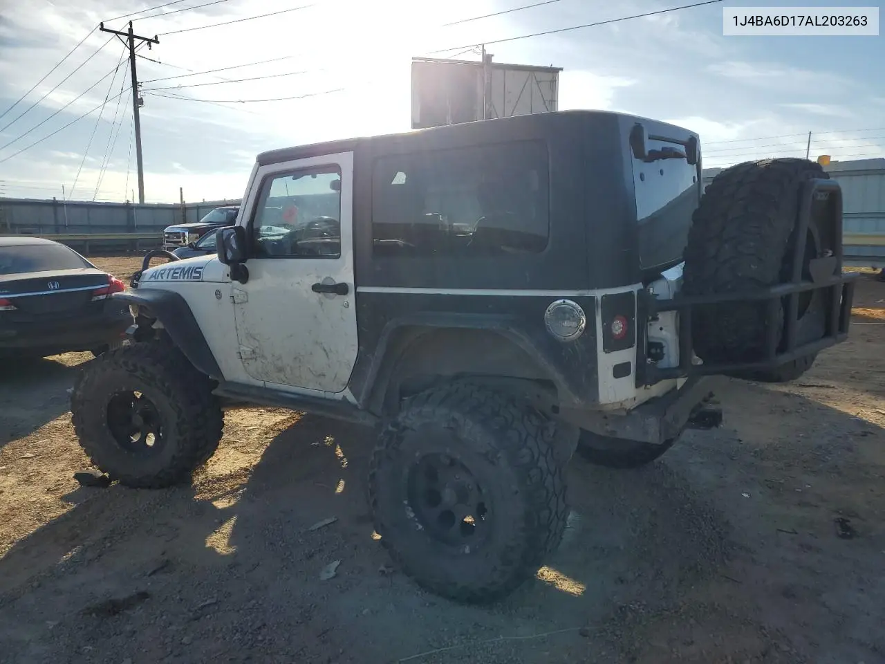 1J4BA6D17AL203263 2010 Jeep Wrangler Rubicon