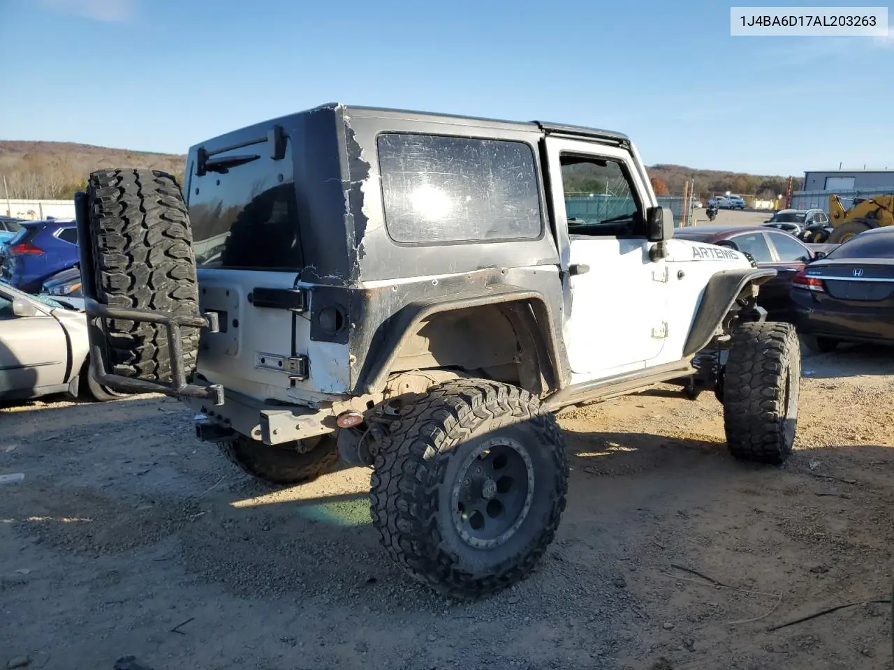 1J4BA6D17AL203263 2010 Jeep Wrangler Rubicon