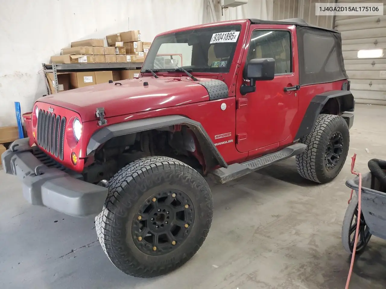 1J4GA2D15AL175106 2010 Jeep Wrangler Sport