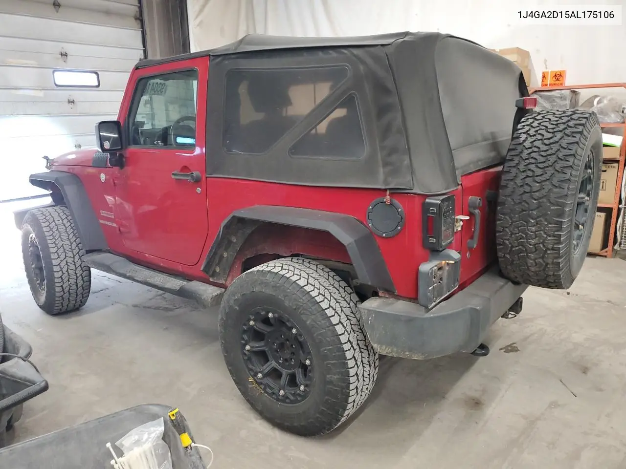 1J4GA2D15AL175106 2010 Jeep Wrangler Sport