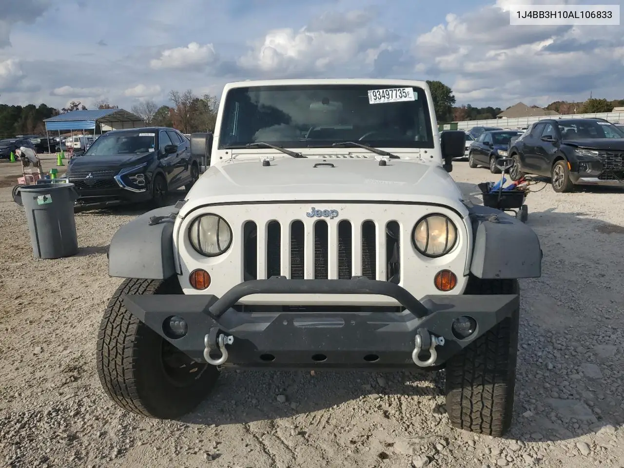 1J4BB3H10AL106833 2010 Jeep Wrangler Unlimited Sport