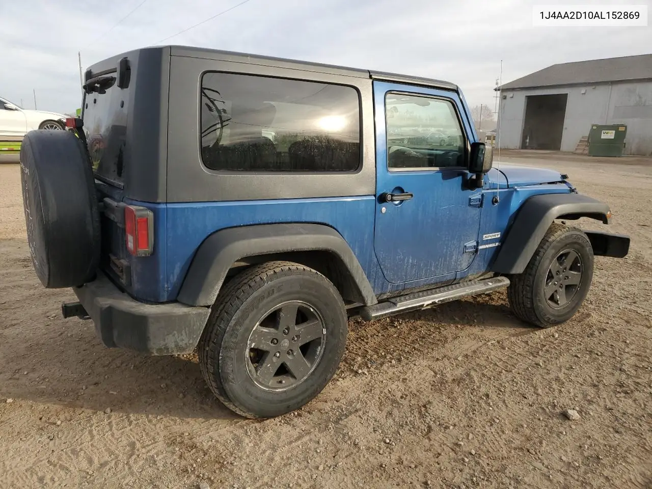 1J4AA2D10AL152869 2010 Jeep Wrangler Sport