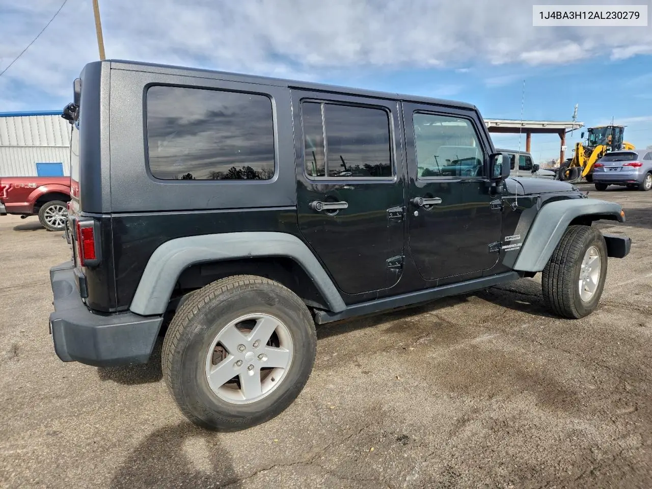 1J4BA3H12AL230279 2010 Jeep Wrangler Unlimited Sport
