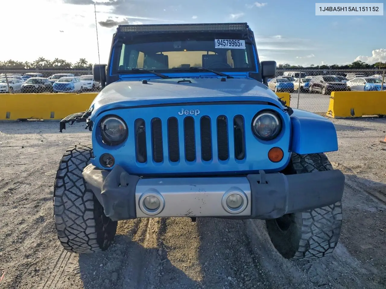 1J4BA5H15AL151152 2010 Jeep Wrangler Unlimited Sahara