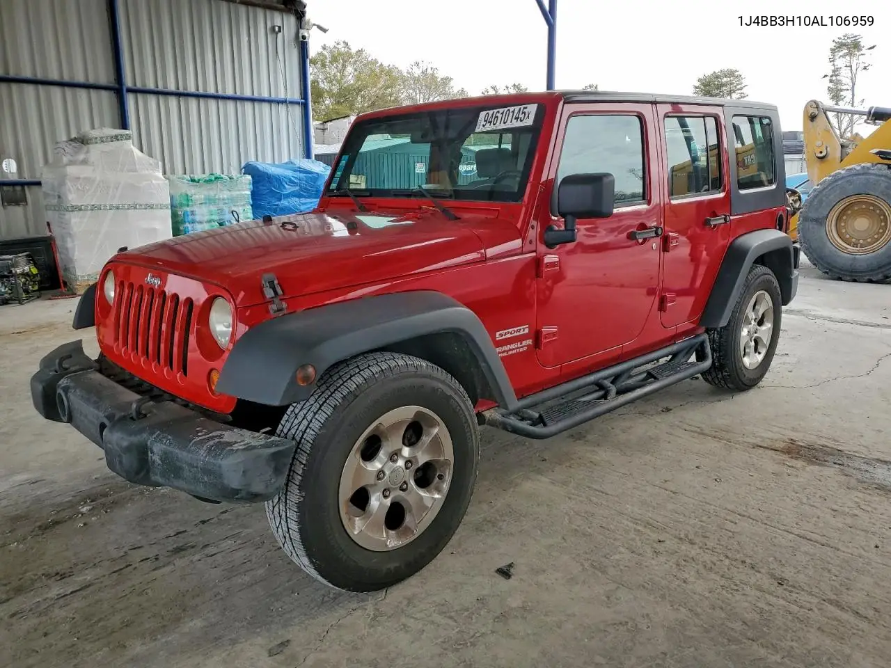 1J4BB3H10AL106959 2010 Jeep Wrangler Unlimited Sport