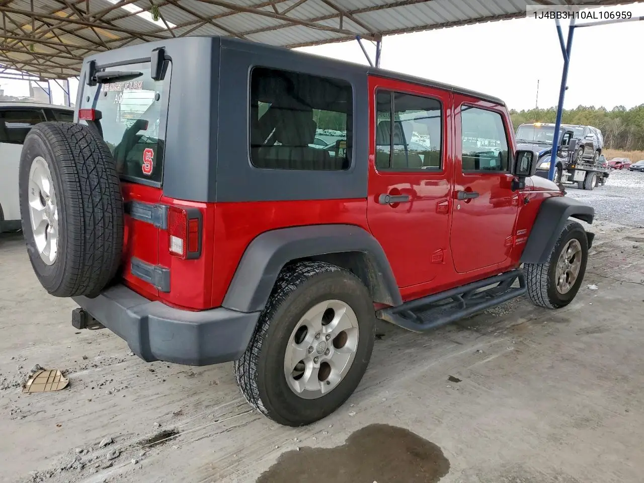 1J4BB3H10AL106959 2010 Jeep Wrangler Unlimited Sport
