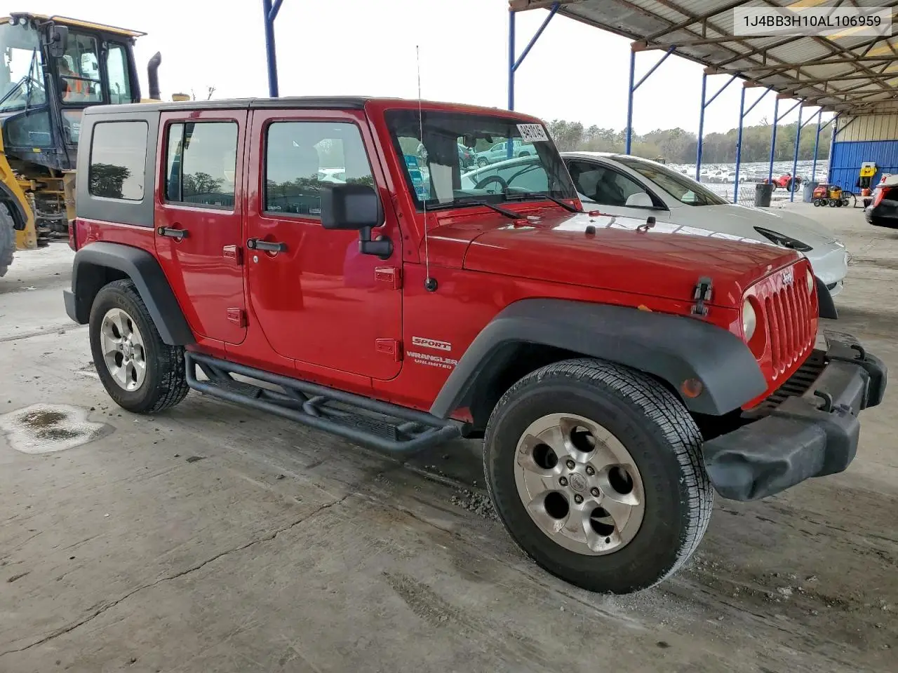 1J4BB3H10AL106959 2010 Jeep Wrangler Unlimited Sport