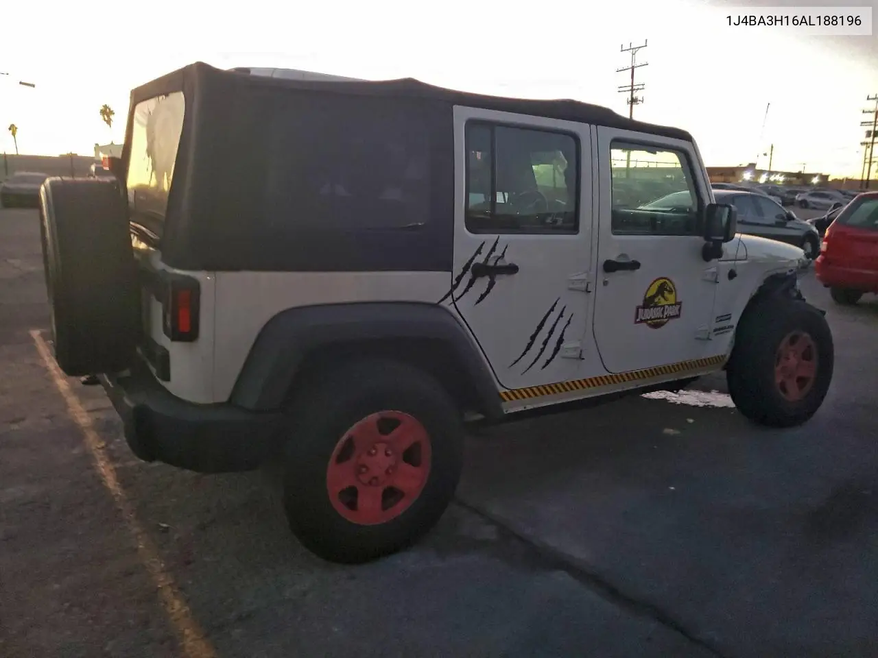 1J4BA3H16AL188196 2010 Jeep Wrangler Unlimited Sport