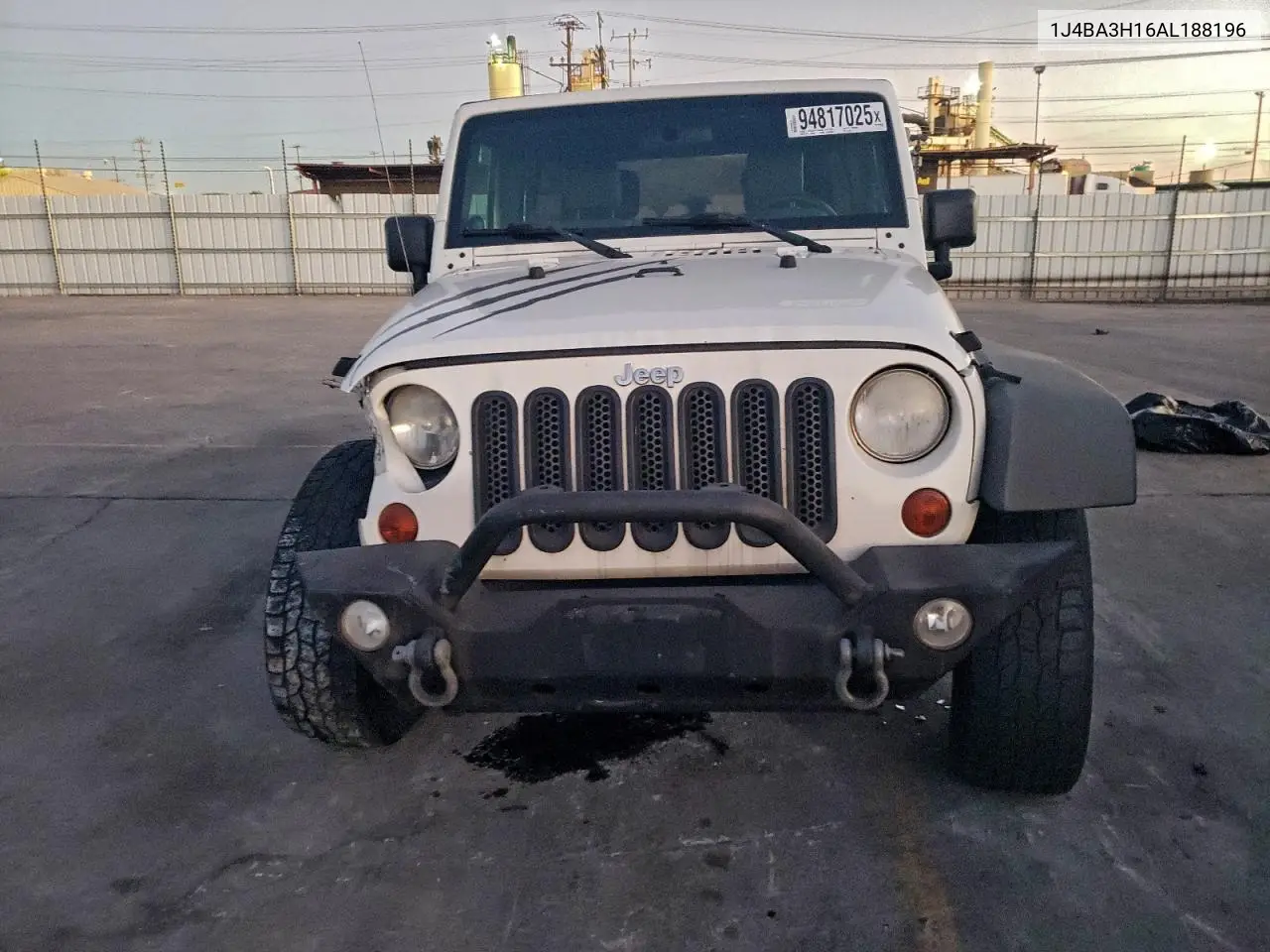 1J4BA3H16AL188196 2010 Jeep Wrangler Unlimited Sport