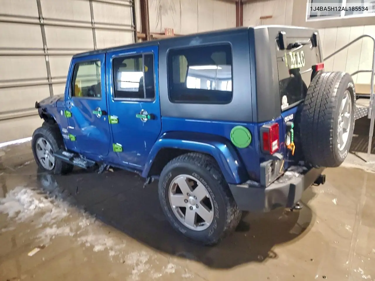 1J4BA5H12AL185534 2010 Jeep Wrangler Unlimited Sahara