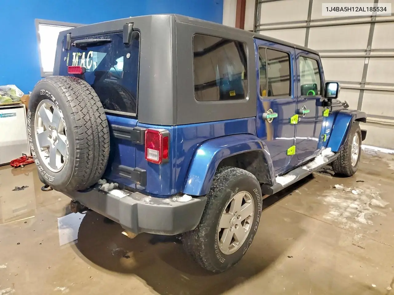 1J4BA5H12AL185534 2010 Jeep Wrangler Unlimited Sahara
