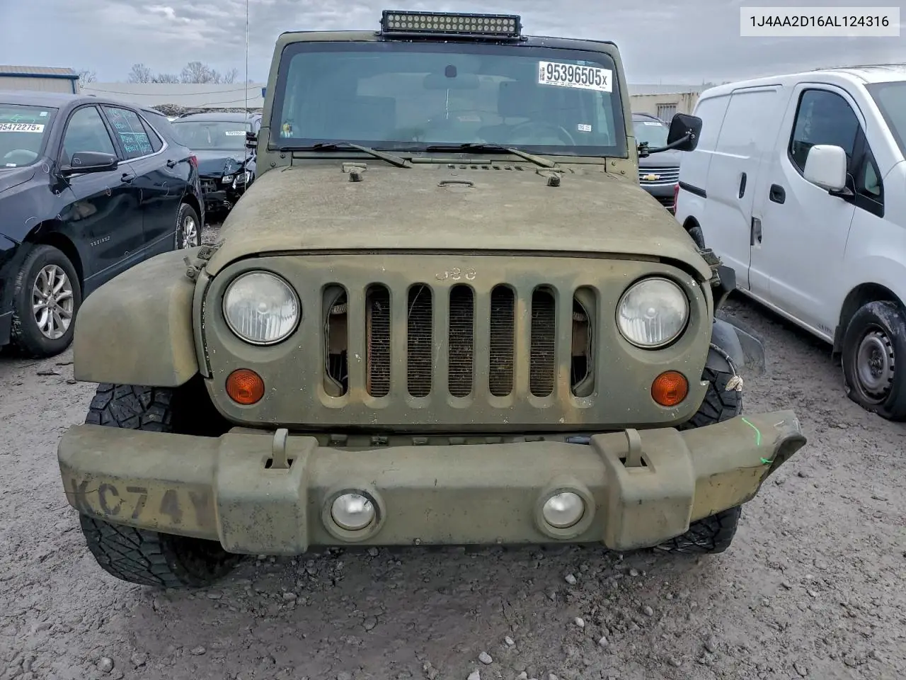 1J4AA2D16AL124316 2010 Jeep Wrangler Sport