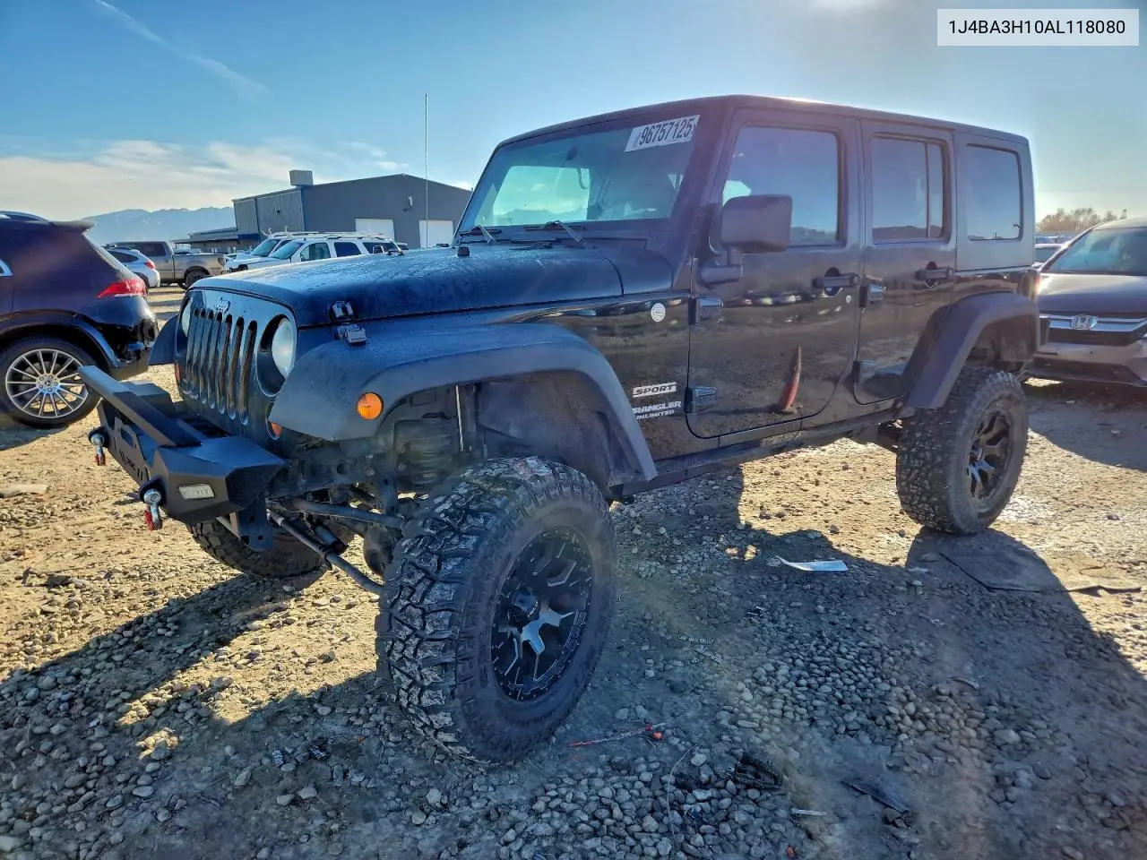 1J4BA3H10AL118080 2010 Jeep Wrangler Unlimited Sport