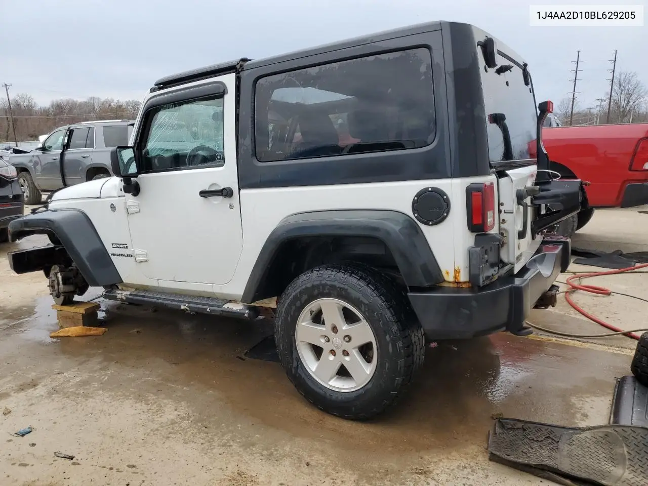 1J4AA2D10BL629205 2011 Jeep Wrangler Sport
