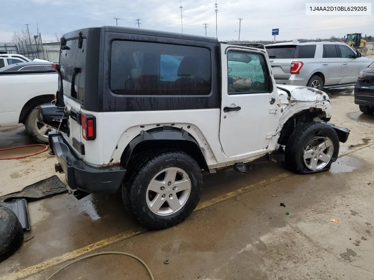 1J4AA2D10BL629205 2011 Jeep Wrangler Sport