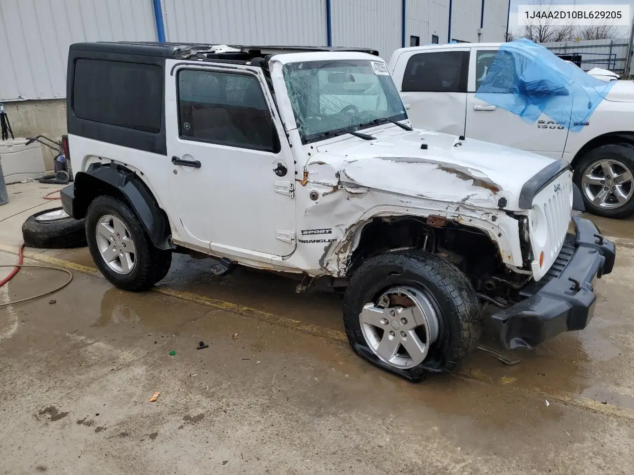1J4AA2D10BL629205 2011 Jeep Wrangler Sport