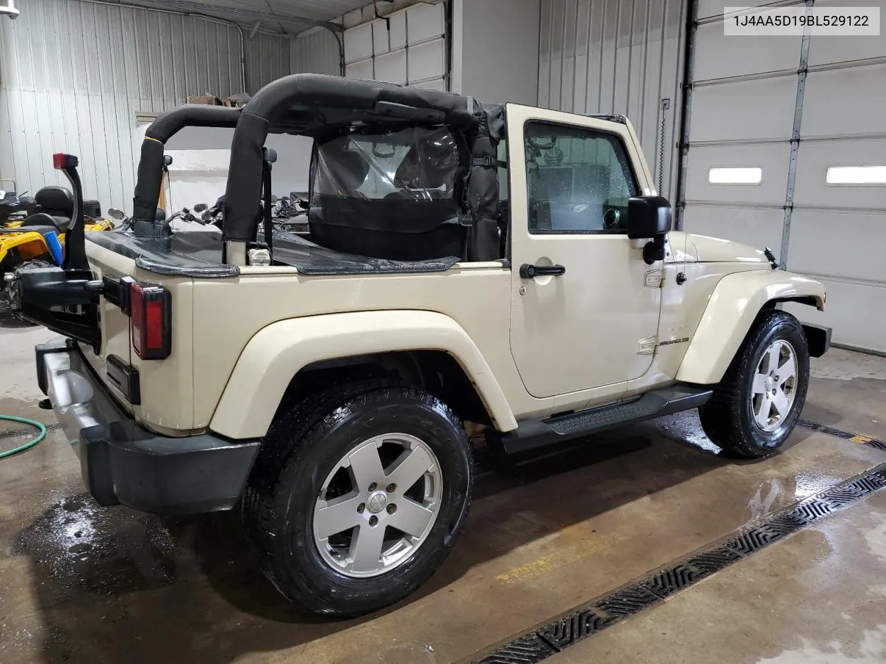 2011 Jeep Wrangler Sahara VIN: 1J4AA5D19BL529122 Lot: 56008334