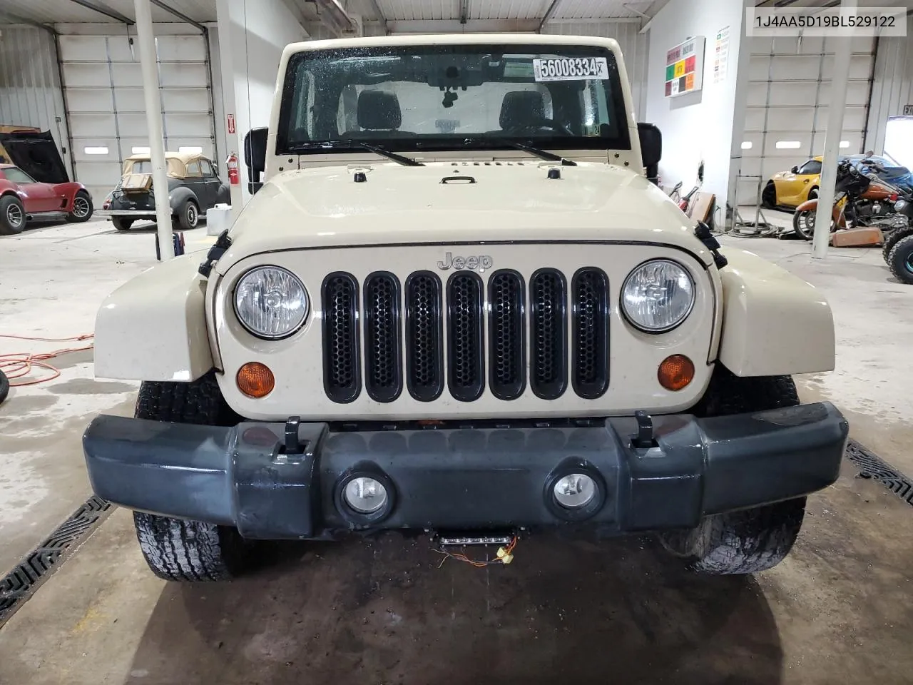 2011 Jeep Wrangler Sahara VIN: 1J4AA5D19BL529122 Lot: 56008334