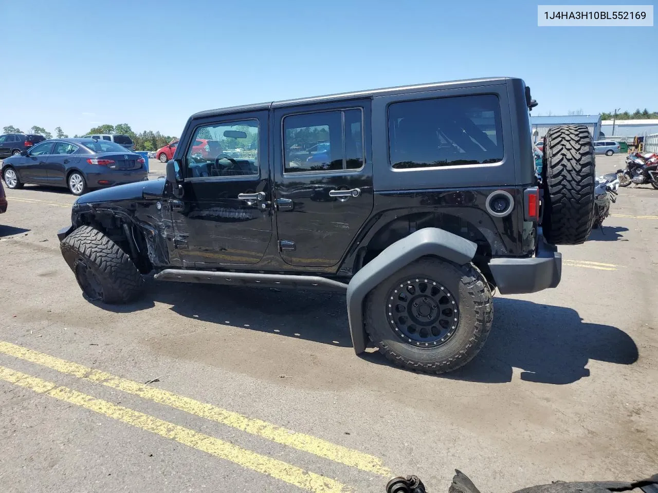 2011 Jeep Wrangler Unlimited Sport VIN: 1J4HA3H10BL552169 Lot: 56612794