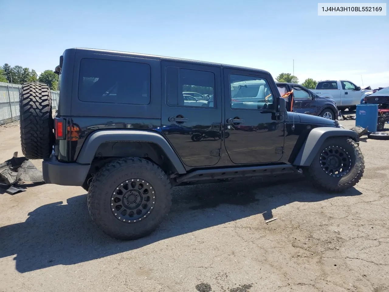 2011 Jeep Wrangler Unlimited Sport VIN: 1J4HA3H10BL552169 Lot: 56612794