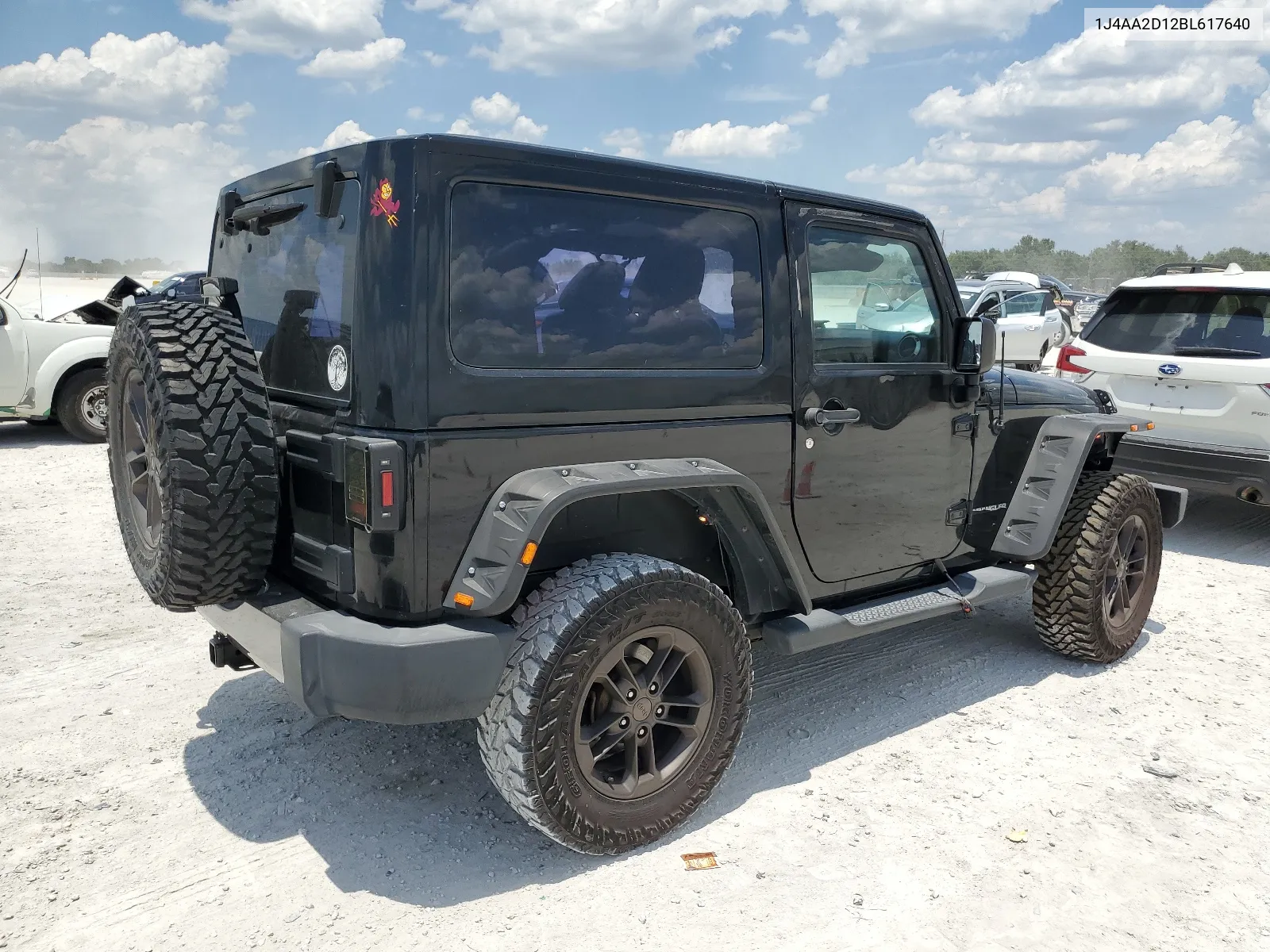 2011 Jeep Wrangler Sport VIN: 1J4AA2D12BL617640 Lot: 57113064