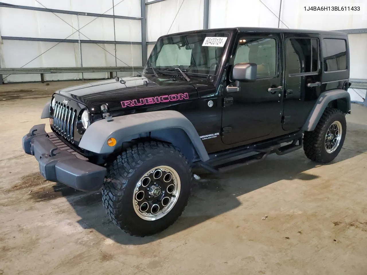 1J4BA6H13BL611433 2011 Jeep Wrangler Unlimited Rubicon