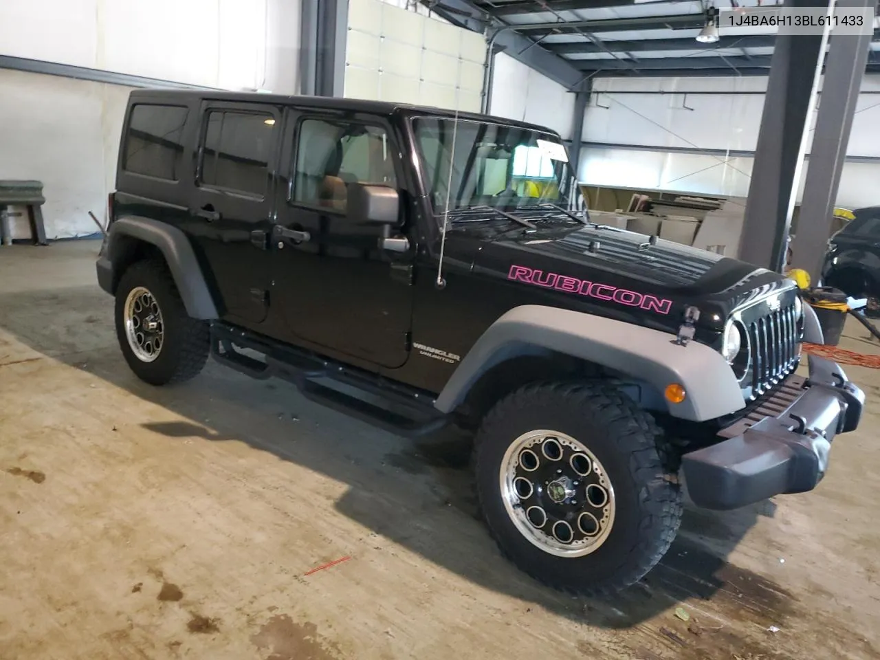 2011 Jeep Wrangler Unlimited Rubicon VIN: 1J4BA6H13BL611433 Lot: 60433124