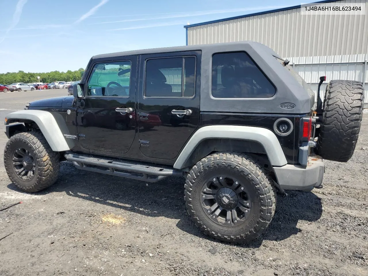 2011 Jeep Wrangler Unlimited Rubicon VIN: 1J4BA6H16BL623494 Lot: 60596654