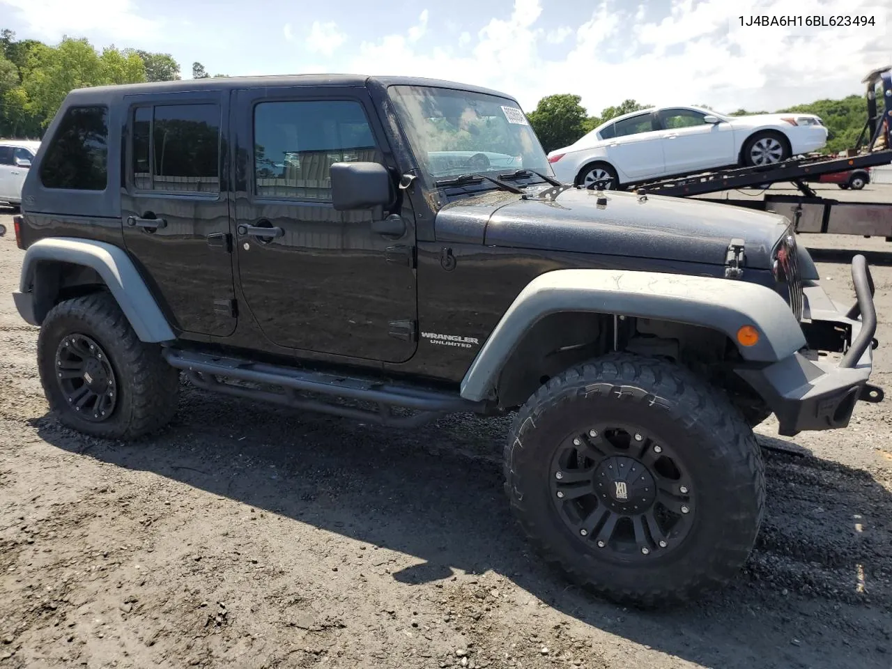 2011 Jeep Wrangler Unlimited Rubicon VIN: 1J4BA6H16BL623494 Lot: 60596654