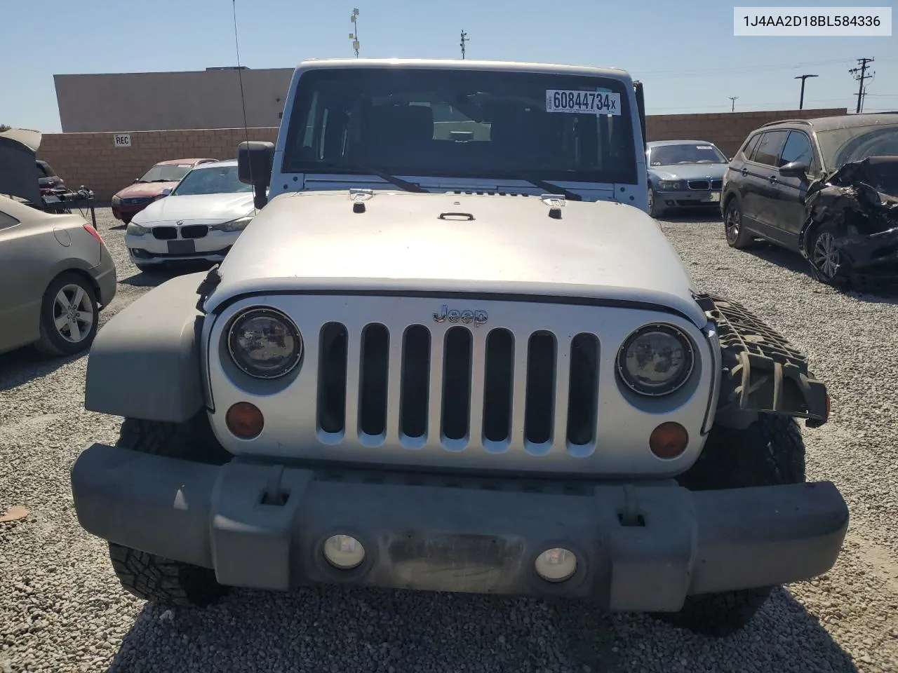 1J4AA2D18BL584336 2011 Jeep Wrangler Sport