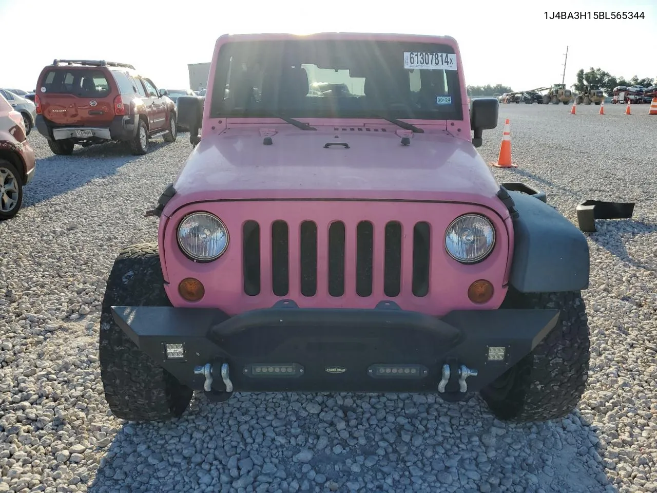 2011 Jeep Wrangler Unlimited Sport VIN: 1J4BA3H15BL565344 Lot: 61307814