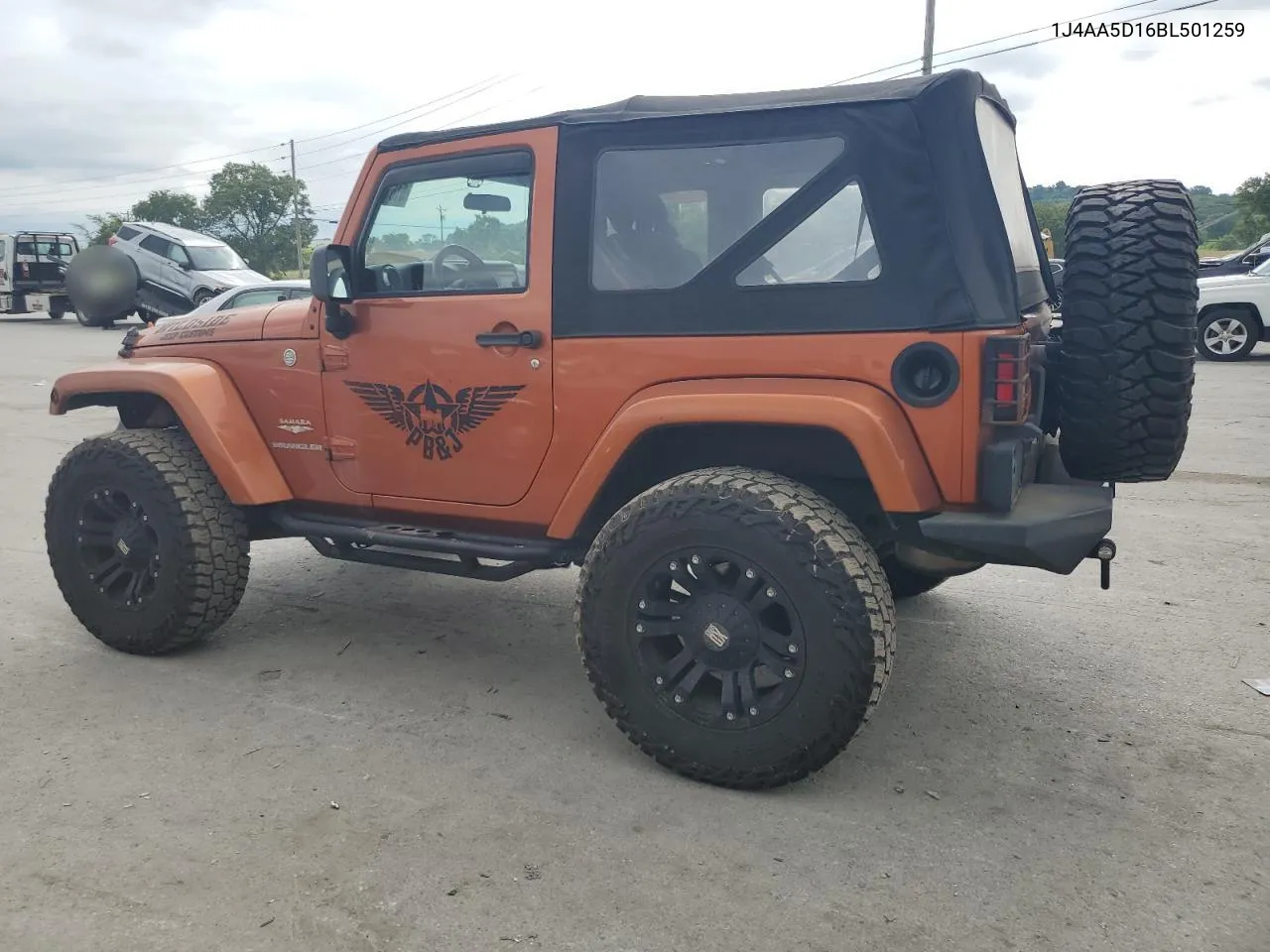 2011 Jeep Wrangler Sahara VIN: 1J4AA5D16BL501259 Lot: 61674424