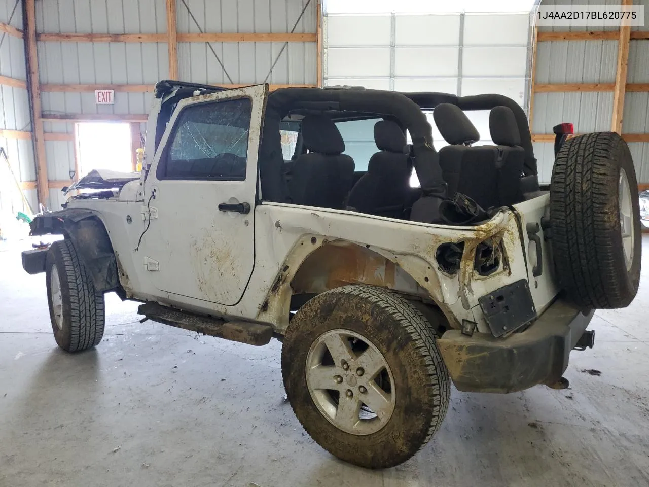 1J4AA2D17BL620775 2011 Jeep Wrangler Sport