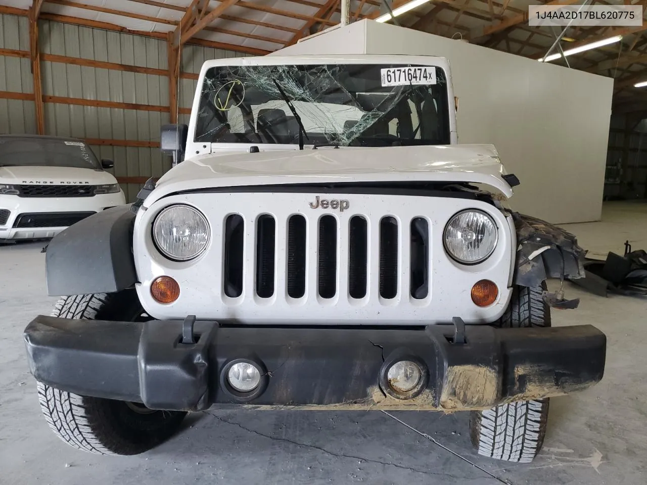 2011 Jeep Wrangler Sport VIN: 1J4AA2D17BL620775 Lot: 61716474