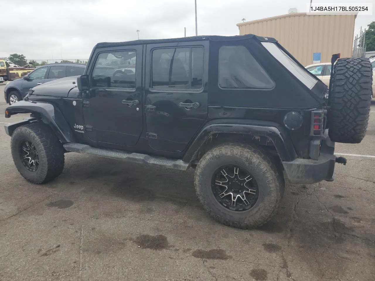 2011 Jeep Wrangler Unlimited Sahara VIN: 1J4BA5H17BL505254 Lot: 62097454