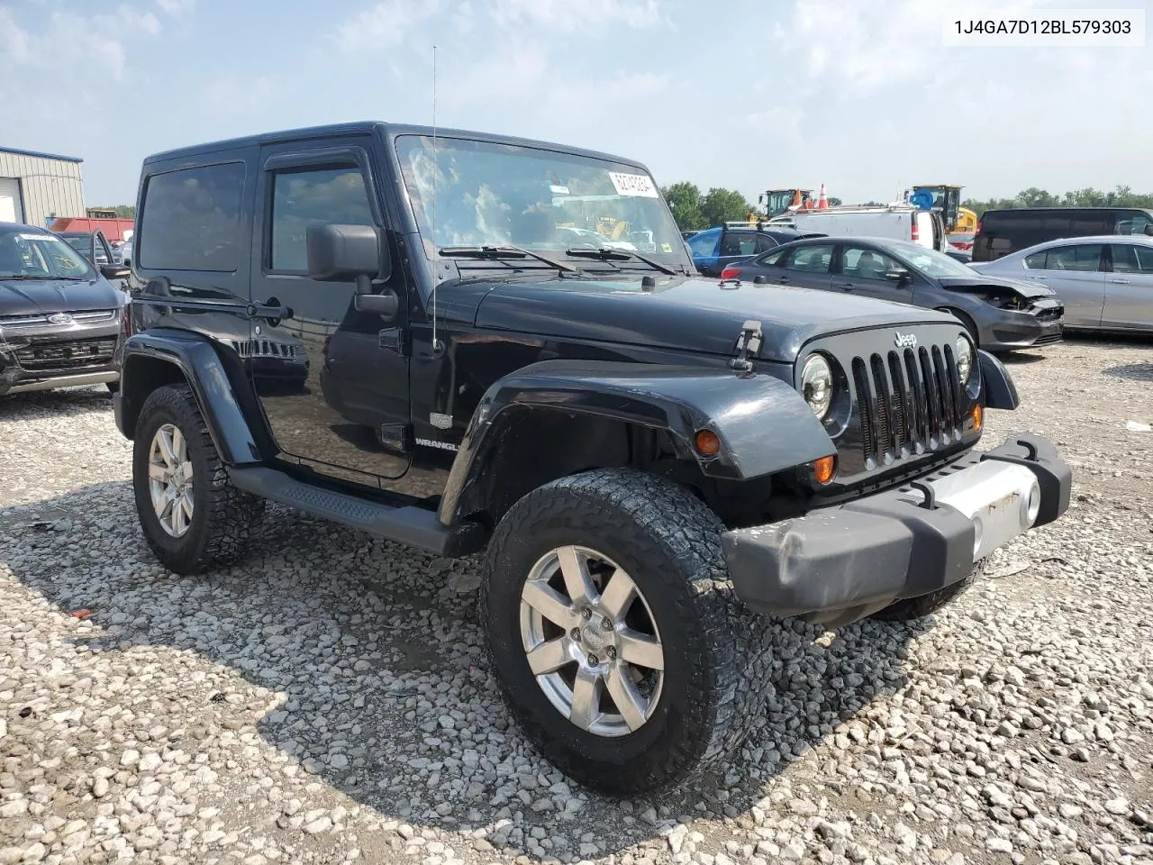 1J4GA7D12BL579303 2011 Jeep Wrangler Jeep 70Th Anniversary