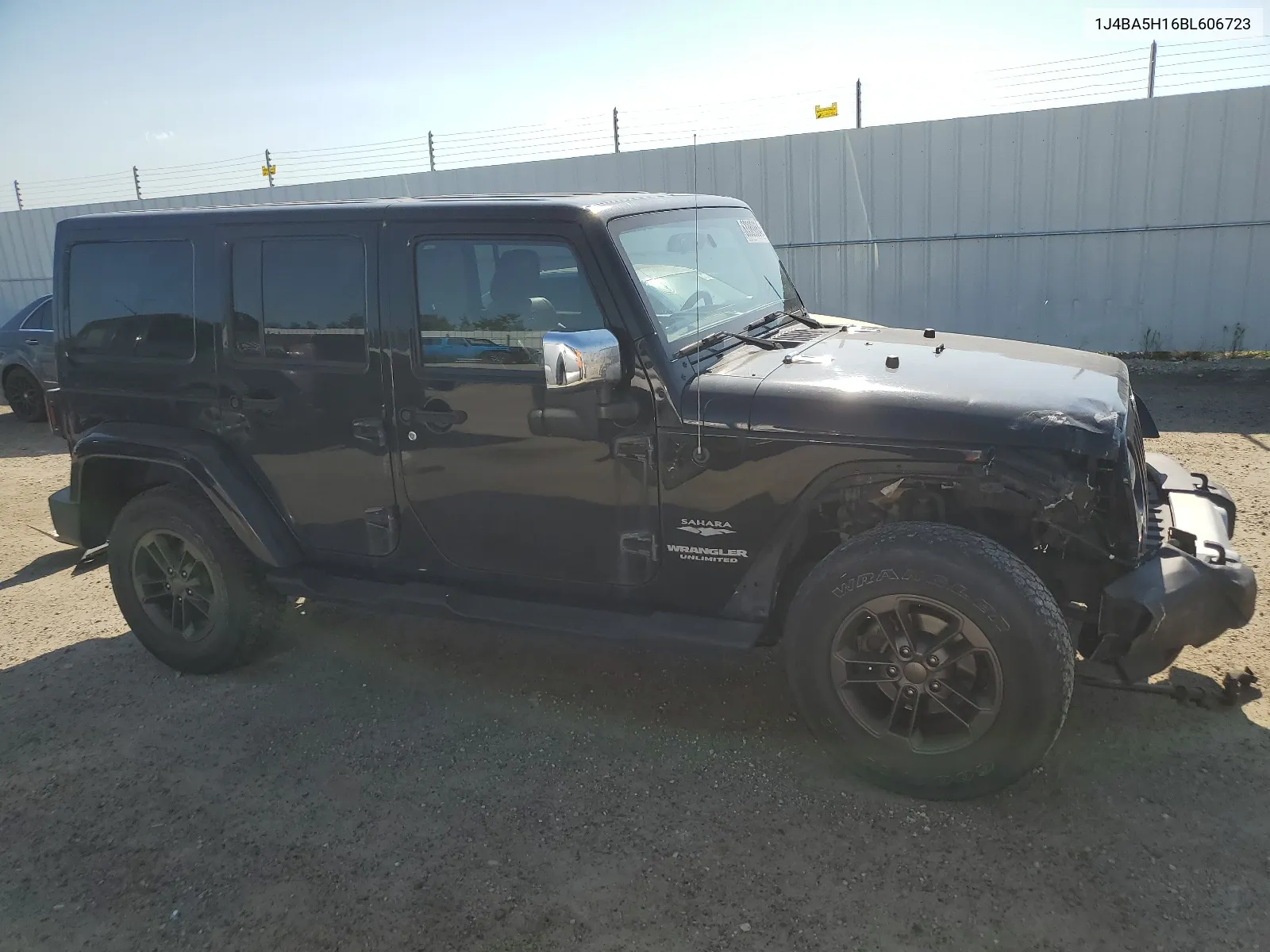 2011 Jeep Wrangler Unlimited Sahara VIN: 1J4BA5H16BL606723 Lot: 63389864