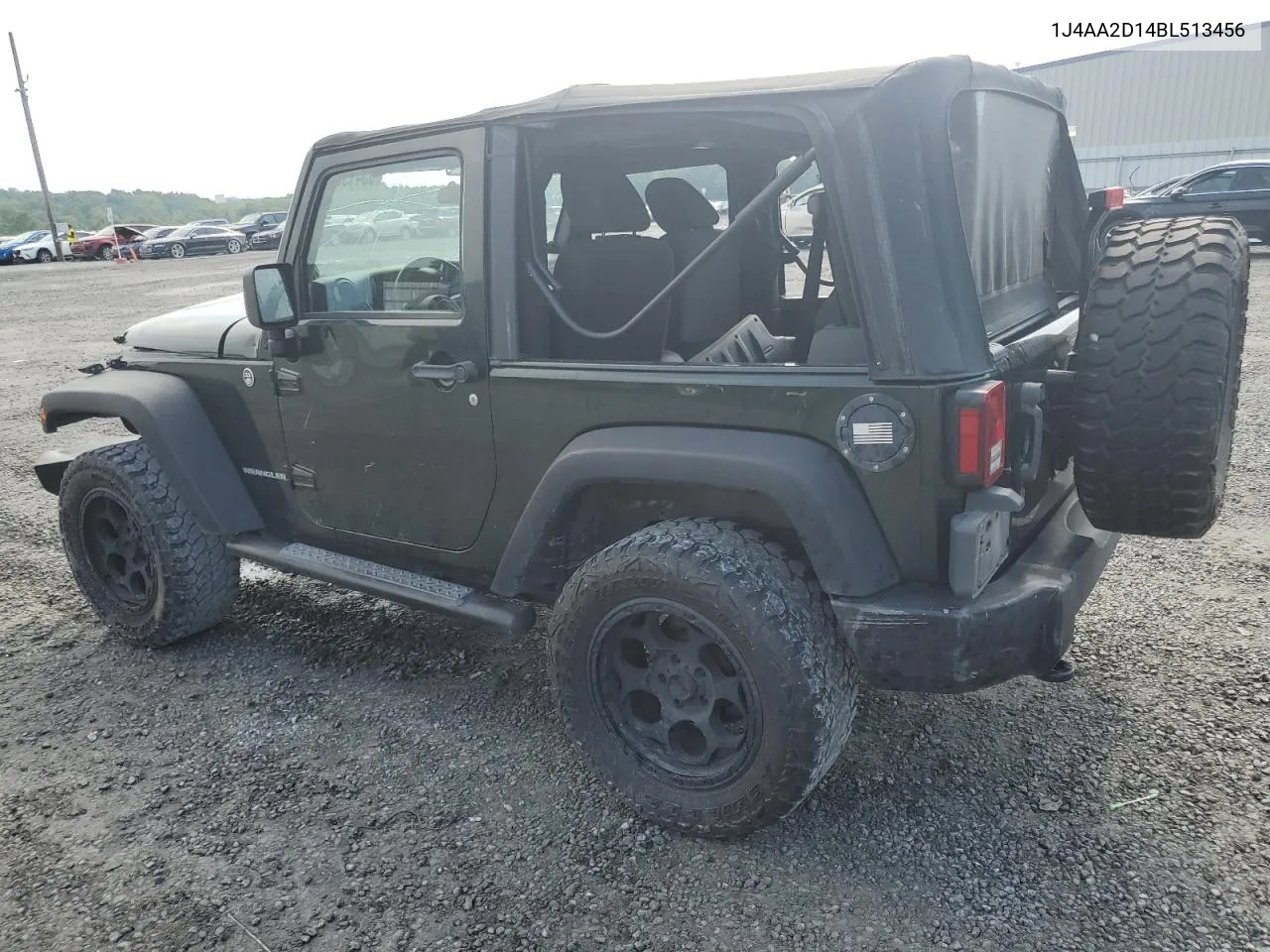 1J4AA2D14BL513456 2011 Jeep Wrangler Sport