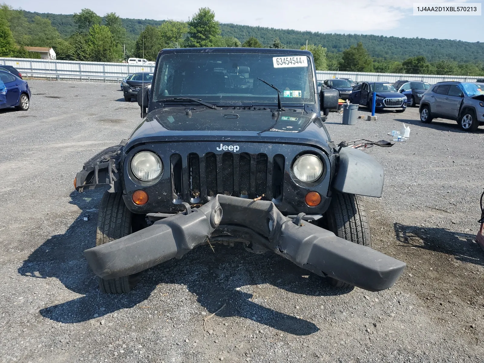 2011 Jeep Wrangler Sport VIN: 1J4AA2D1XBL570213 Lot: 63454544