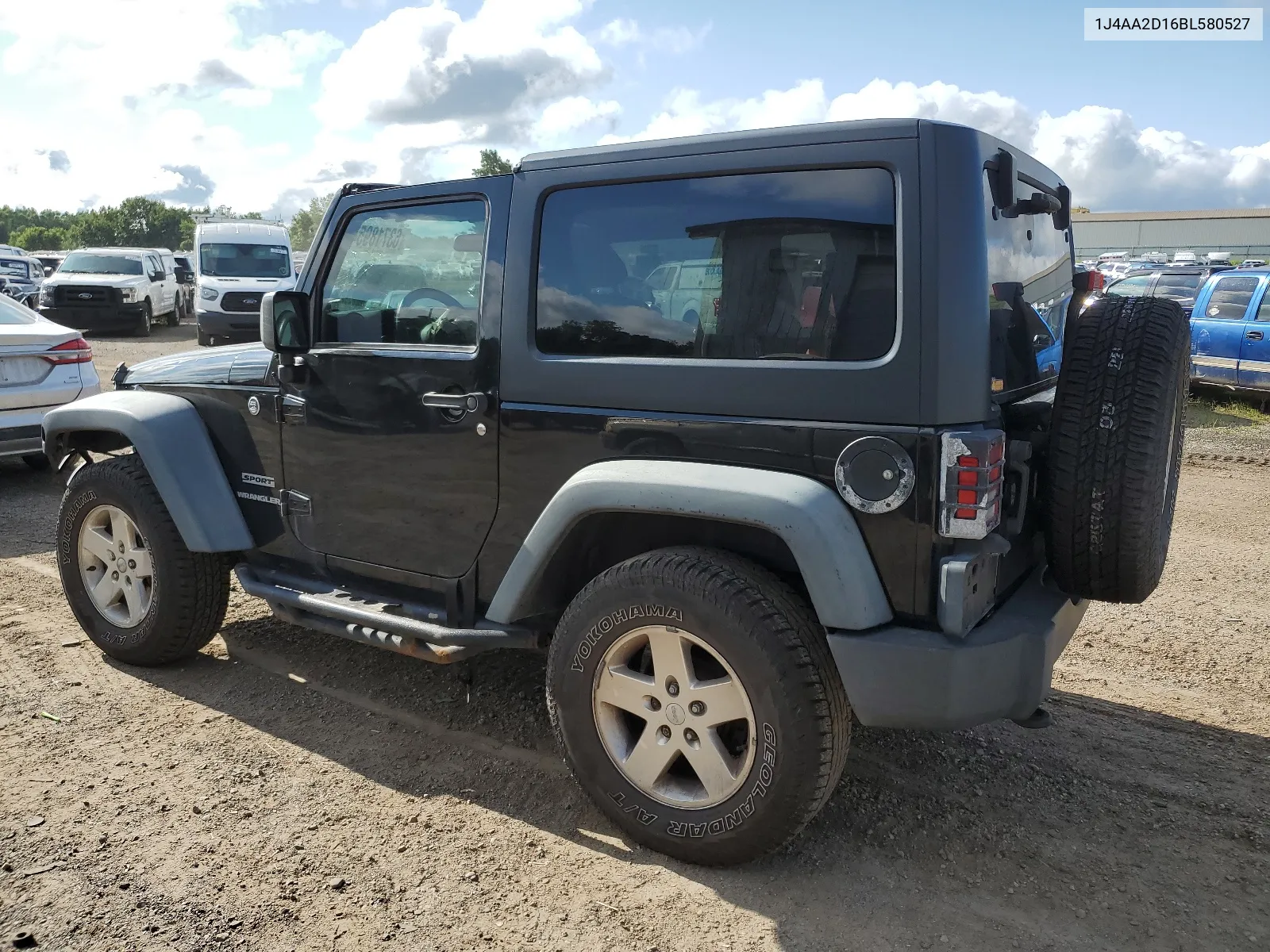 1J4AA2D16BL580527 2011 Jeep Wrangler Sport