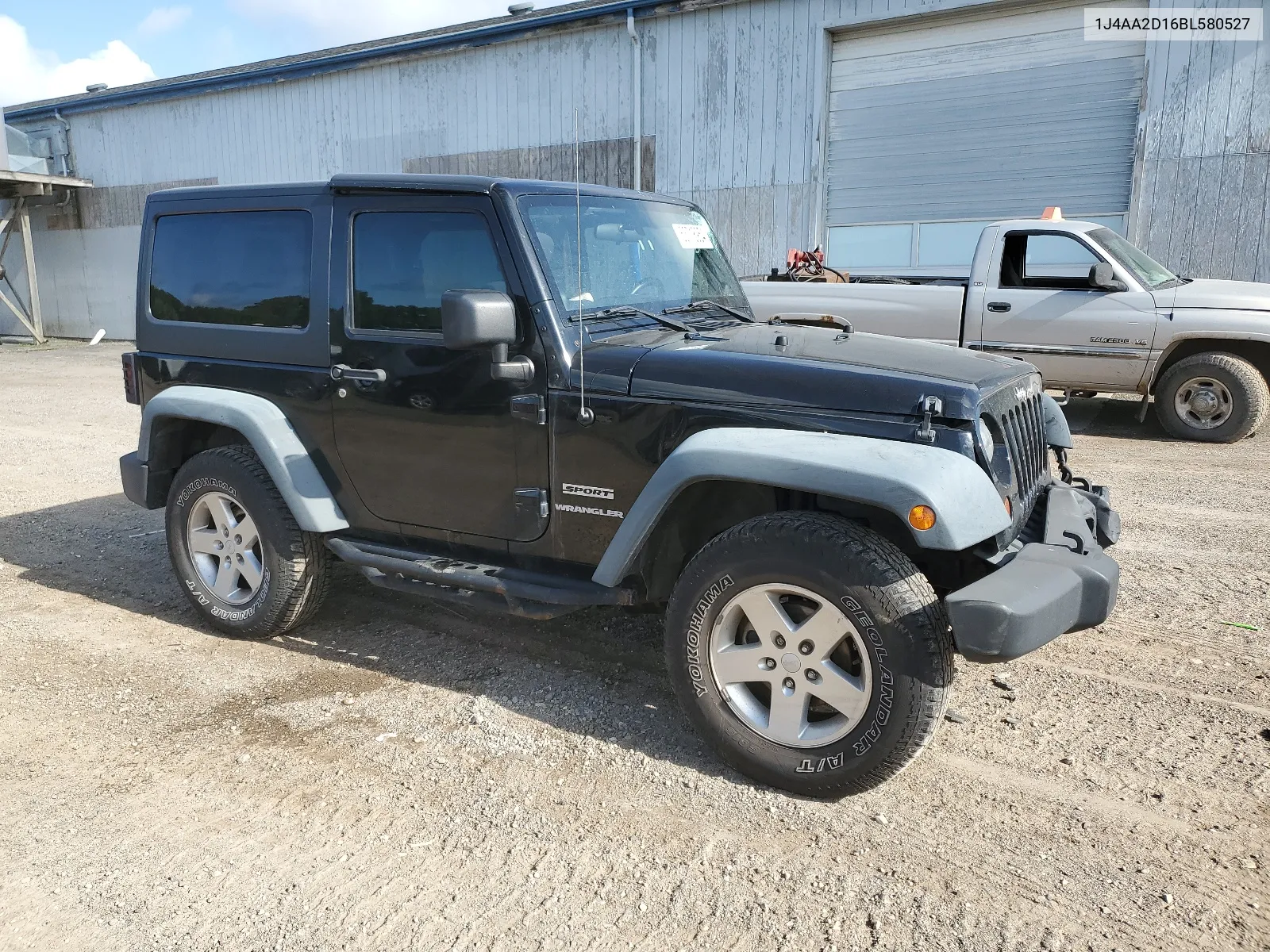 2011 Jeep Wrangler Sport VIN: 1J4AA2D16BL580527 Lot: 63718954