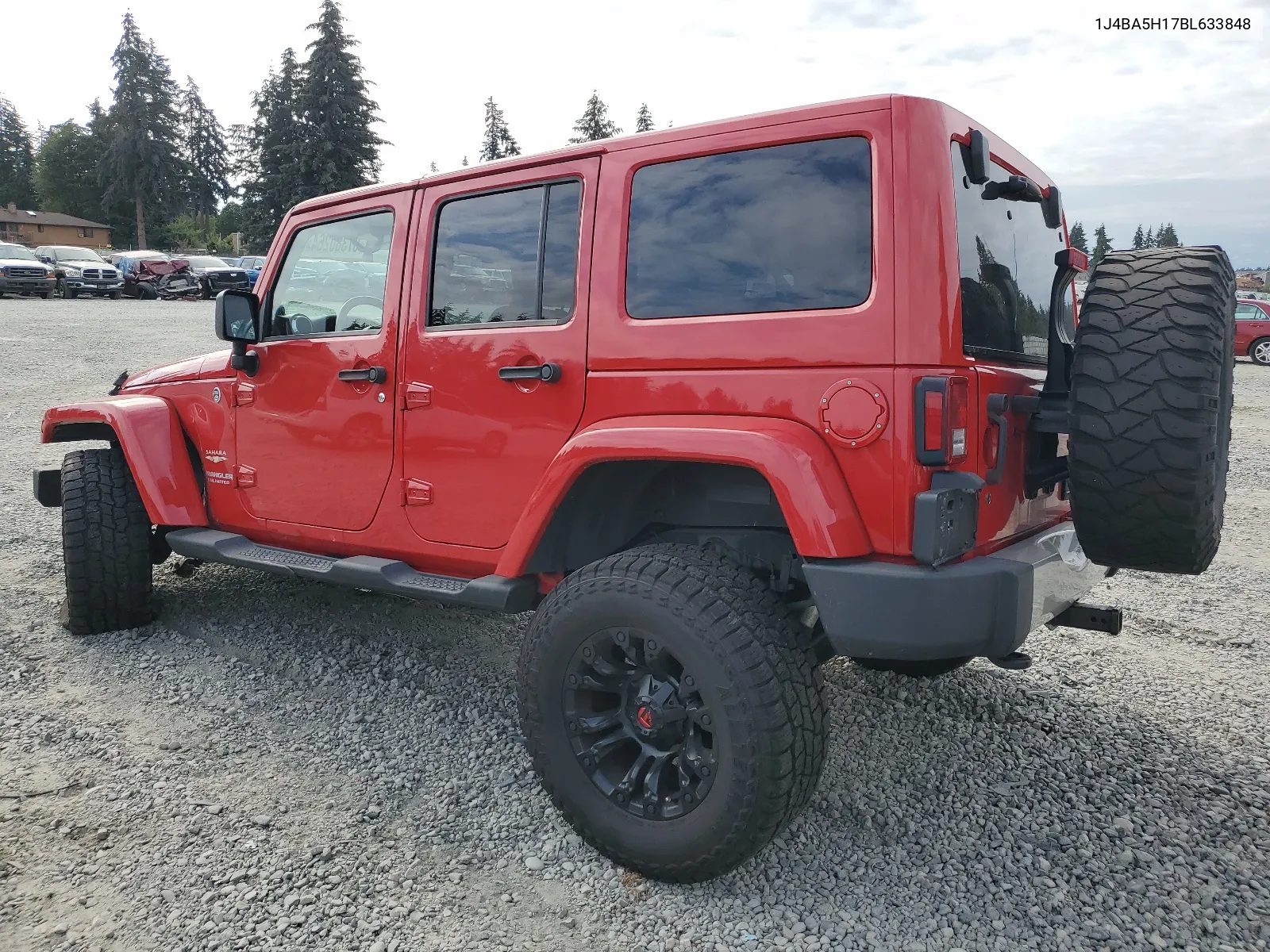 2011 Jeep Wrangler Unlimited Sahara VIN: 1J4BA5H17BL633848 Lot: 67380264