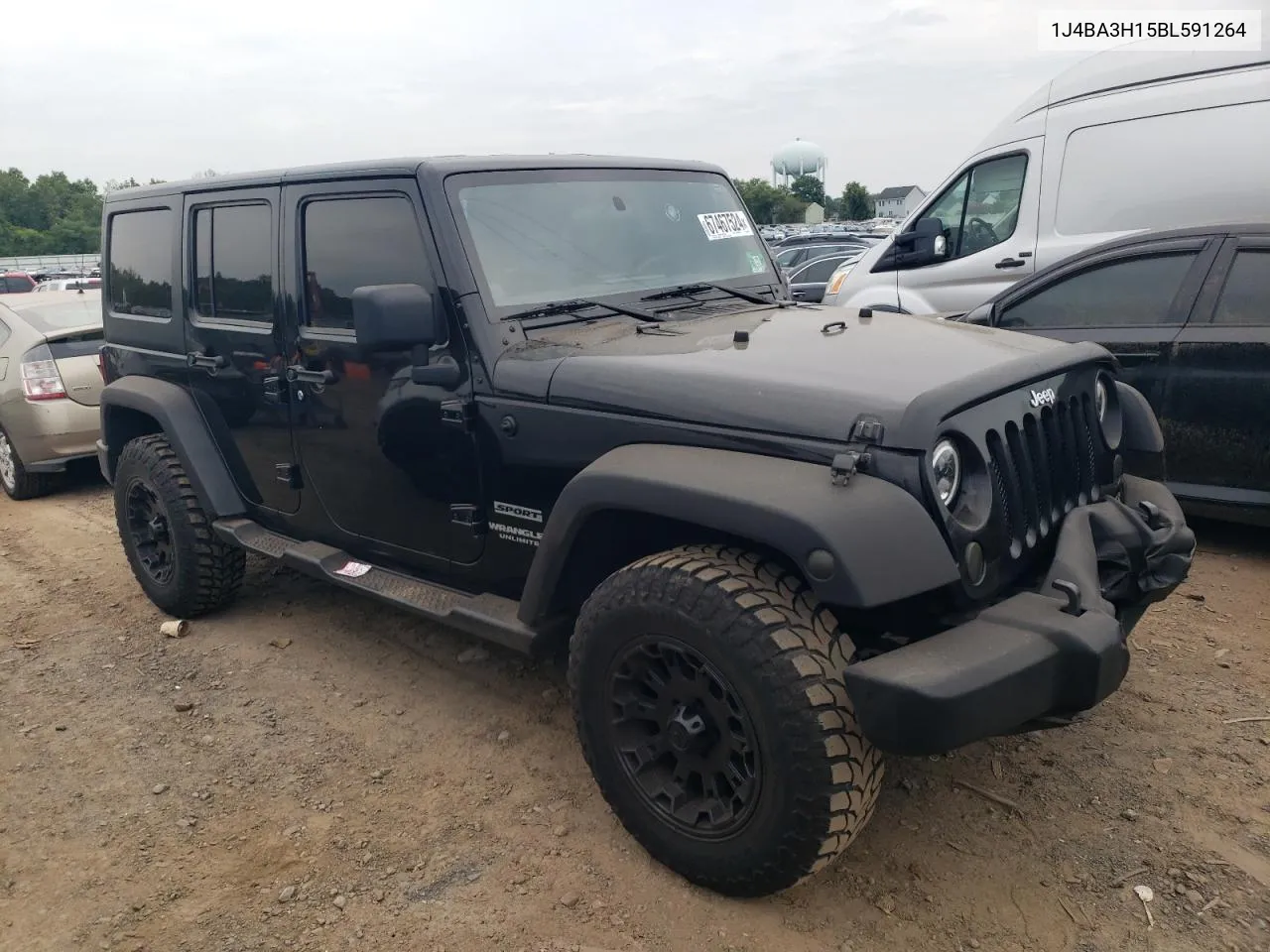 1J4BA3H15BL591264 2011 Jeep Wrangler Unlimited Sport