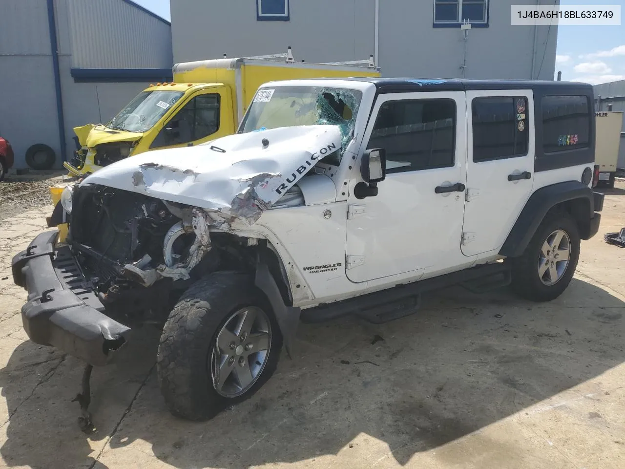 2011 Jeep Wrangler Unlimited Rubicon VIN: 1J4BA6H18BL633749 Lot: 67787144