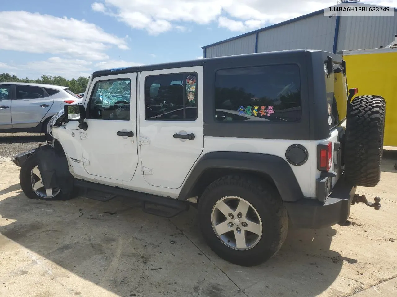 2011 Jeep Wrangler Unlimited Rubicon VIN: 1J4BA6H18BL633749 Lot: 67787144