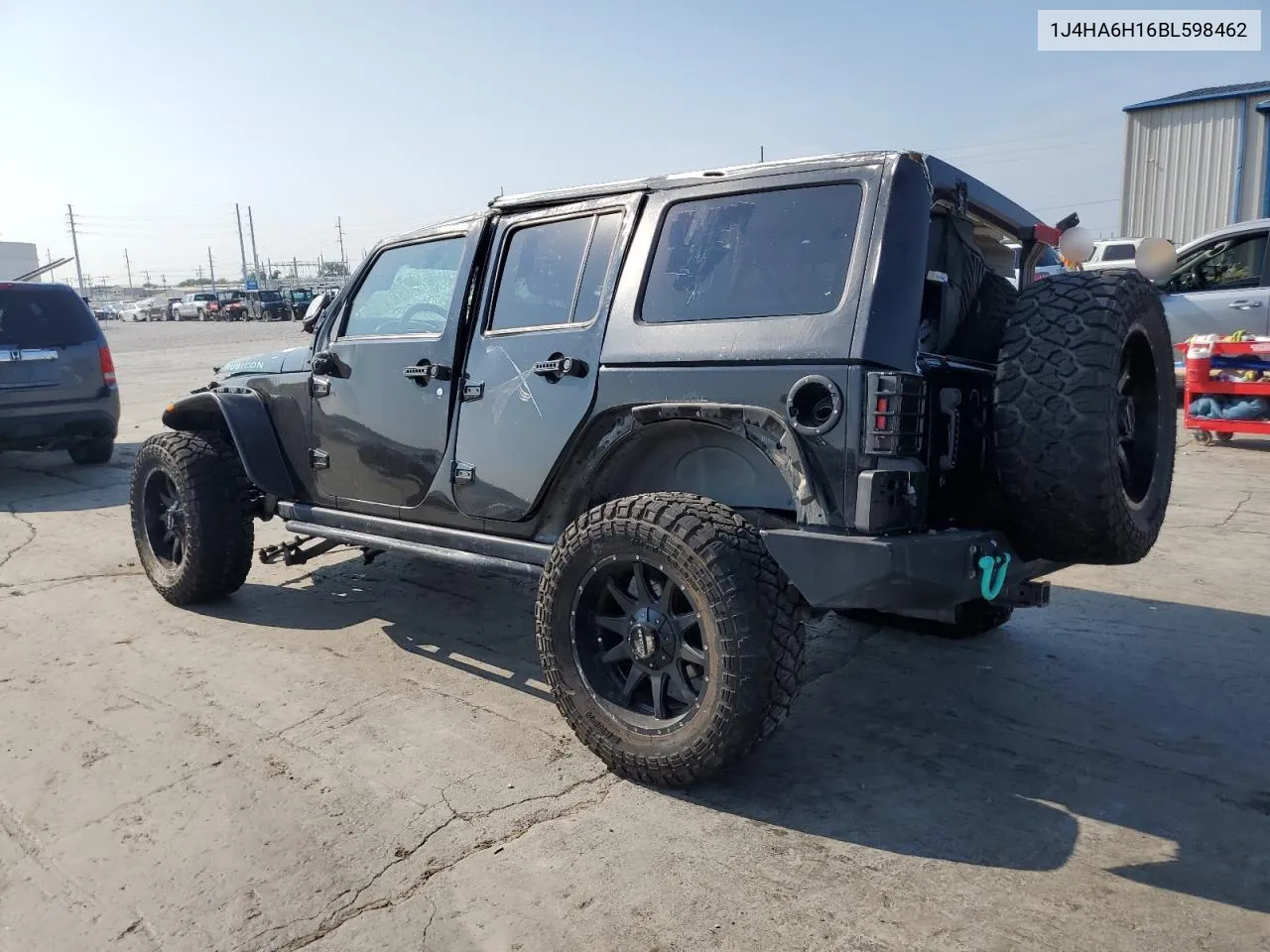 1J4HA6H16BL598462 2011 Jeep Wrangler Unlimited Rubicon