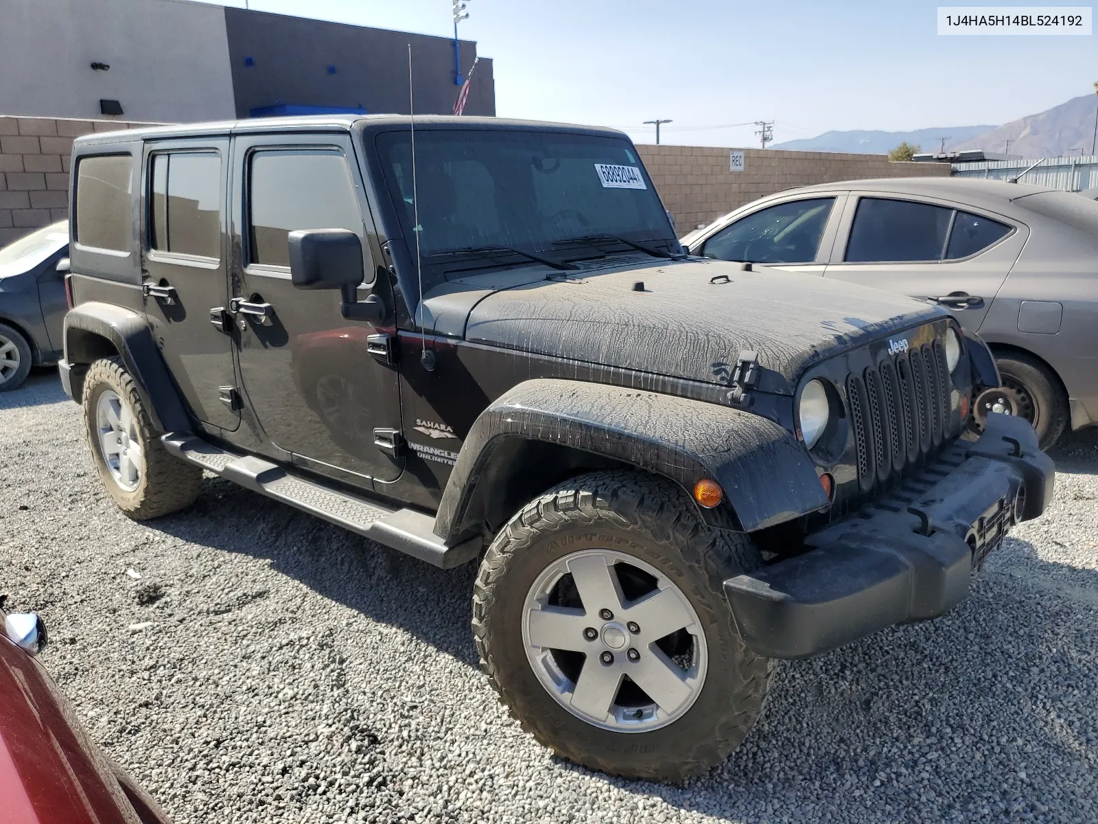 2011 Jeep Wrangler Unlimited Sahara VIN: 1J4HA5H14BL524192 Lot: 68892044