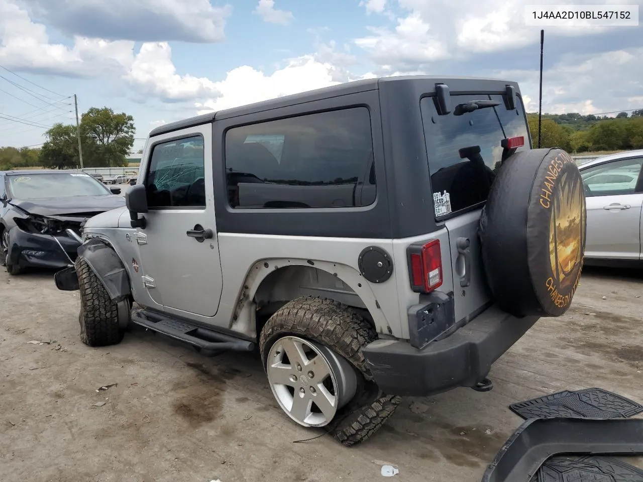 1J4AA2D10BL547152 2011 Jeep Wrangler Sport