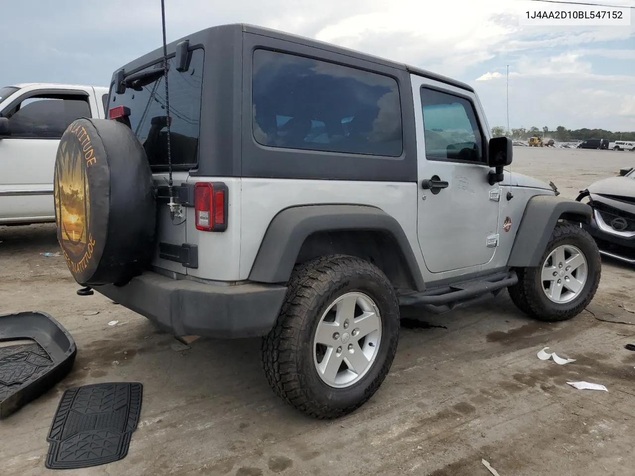 1J4AA2D10BL547152 2011 Jeep Wrangler Sport