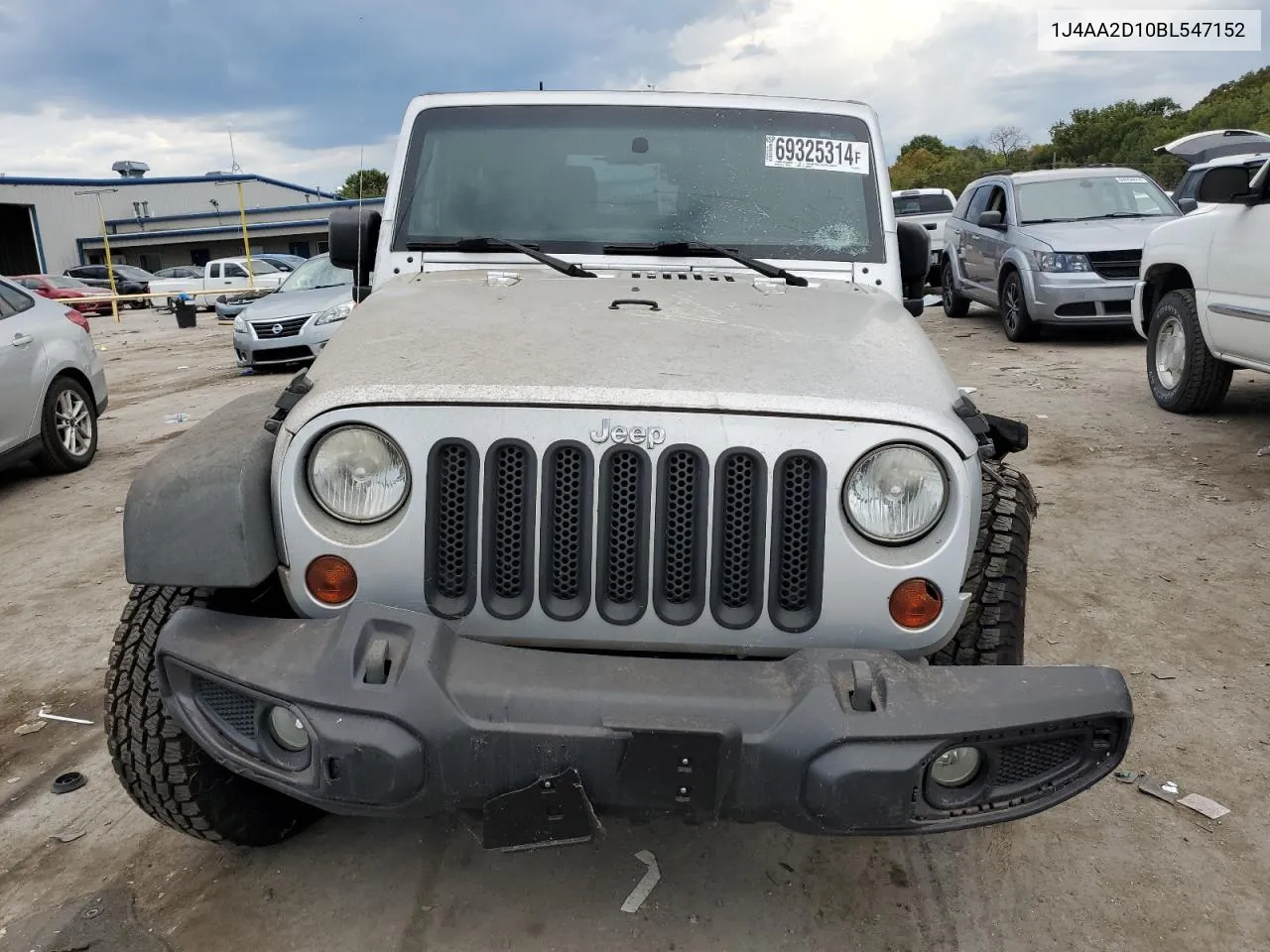 1J4AA2D10BL547152 2011 Jeep Wrangler Sport